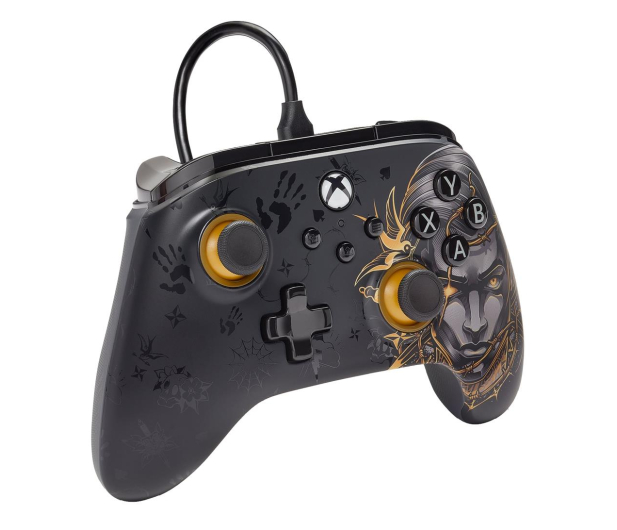 PowerA XS/PC Pad przewodowy Advantage FORTNITE Midas + DLC - 1232185 - zdjęcie 4